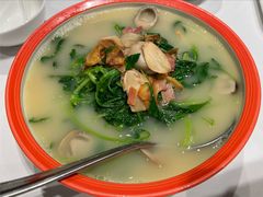 上汤鸡毛菜-上海老饭店(北京分店)