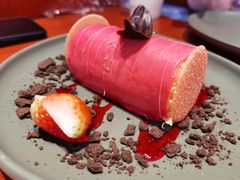 草莓乳酪卷-魏斯理汉堡(西安沣东吾悦店)