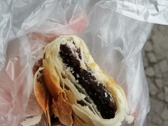 红豆豆沙松糕-高桥小香松糕