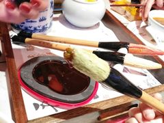 五彩毛笔酥-长安大牌档之西安博物院文化餐厅(中贸店)
