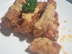 檀岛汁虾饺皇酿油条-汤城小厨•粤菜•靓汤(苏州街店)