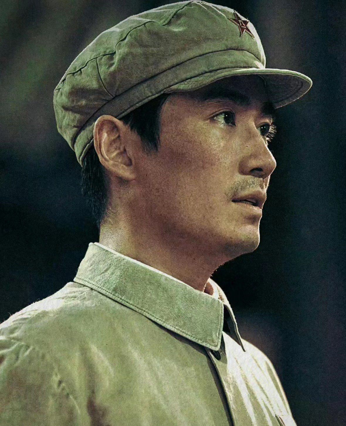 朱一龙的军人脸真的.国庆第三天看了志愿军