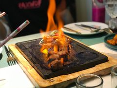 田园澳洲骰子牛肉-蜜桃花开·中西融合菜E&W(南长街店)