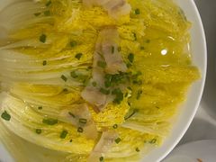 咸肉蒸娃娃菜-南太湖山庄·四季轩&国风堂中餐厅
