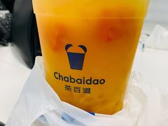 超级杯水果茶（芒果）-茶百道(柏威年店)