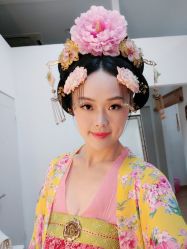 -后宫·古装汉服京剧儿童亲子全家福摄影