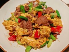 滑蛋小炒牛肉-绿茶餐厅(coco park 店)