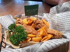 咸蛋黄鸡翅-岛风·台食小馆 ISLAND BISTRO(烟台山店)
