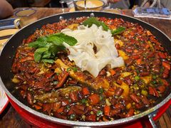 麻辣来凤鱼（中盘）-聂发财重庆江湖菜(解放碑店)