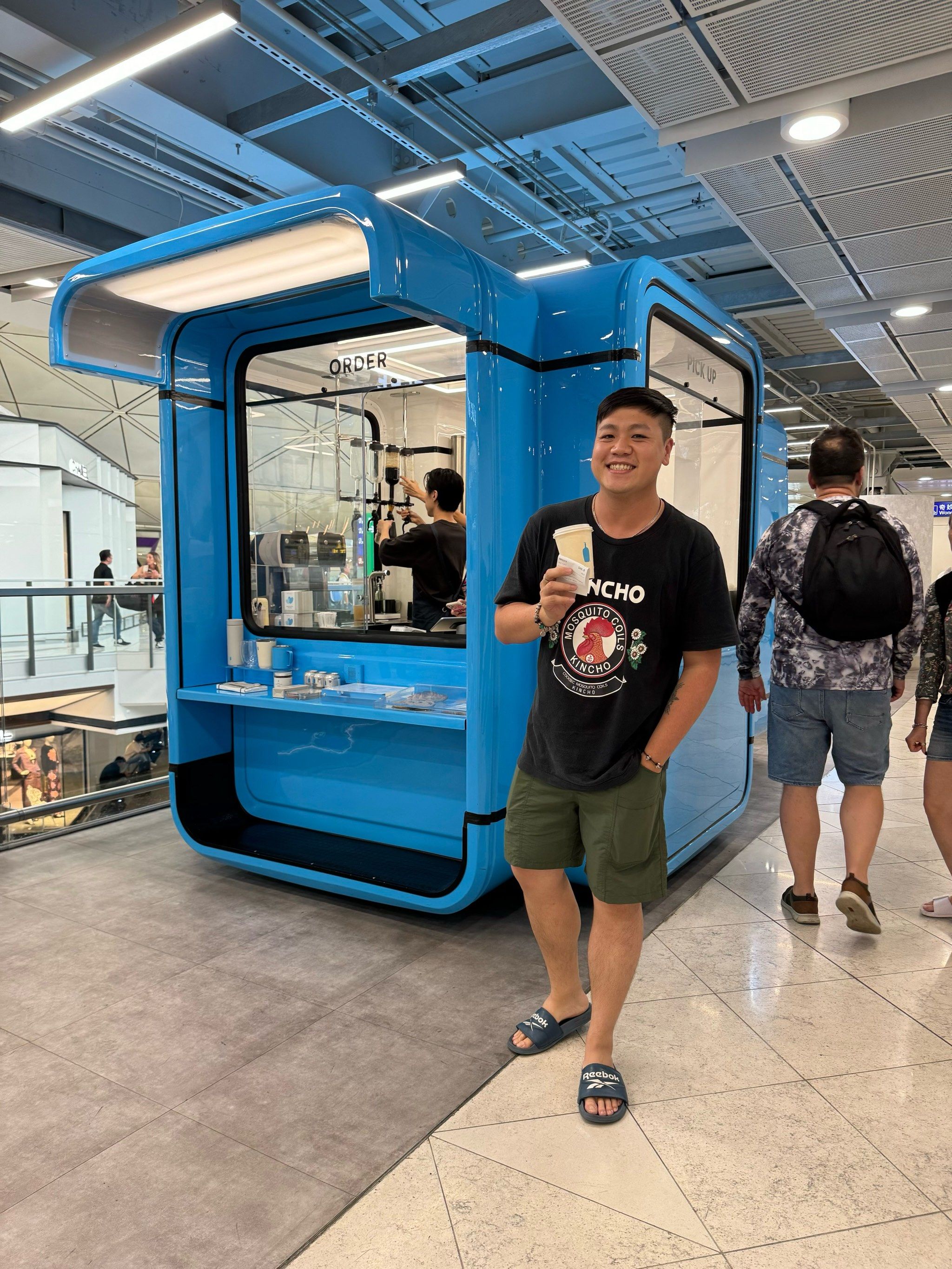 香港咖啡|打卡香港机场蓝瓶子咖啡07