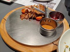 碳烤猪颈肉-小大董·烤鸭(观景餐厅·南京西路店)