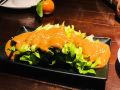 麻酱油麦菜-江边城外烤全鱼(方庄店)