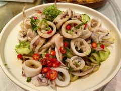 捞汁笔管鱼-山东八大碗山东老字号