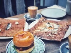 鸡蛋蘑菇熏肉荞麦可丽饼-RAC BAR(安福路店)