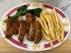 炸鸡扒薯条-细擁雲吞面(同创汇店)