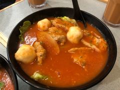 墨鱼丸鱼丸加番茄汤底出前一丁面-华嫂冰室(尖沙咀店)