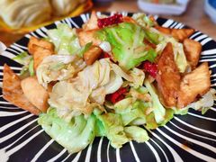 圆白菜炒馕丁-金莹丸子汤清真(朝外SOHO店)