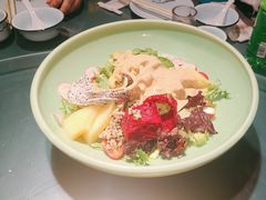 -二姐家三个拿手菜·北塘海鲜·大馅锅贴王(北辰店)