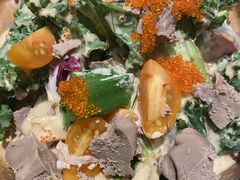 香蜜肝蟹籽蔬菜沙拉-大渔铁板烧(蛇口店)