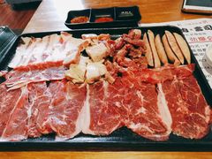 澳洲进口和牛三种拼盘-一井烧肉·活鳗·寿司(望京SOHO店)