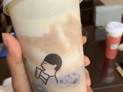 芋泥紫米茶-喜茶(东莞汇一城店)