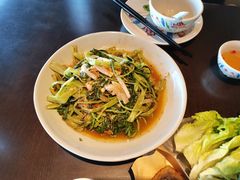 马拉盏炒通菜-大头虾越式风味餐厅(光明广场店)