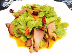 干笋炒腊肉-弘烨 贵州酸汤 鱼火锅(东财店)