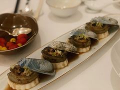老豆腐蒸黑金鲍-宝丽轩中餐厅BAOLIXUAN