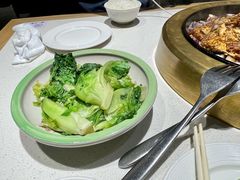 白灼西生菜-恰八斗·猛火长沙菜(国贸店)