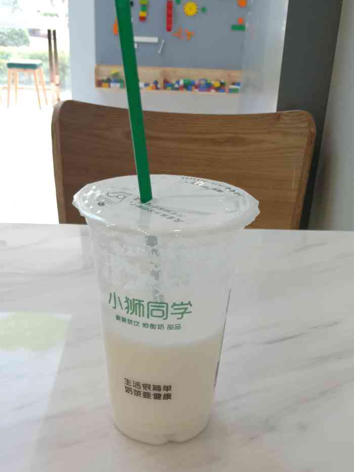 小狮同学奶茶(建工店)-"奶茶做的很好喝 甜度适中 口味刚刚好 .