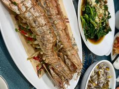 芥末大头虾-阿静美食