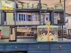 面包甜点陈列柜-常和州·夜宵大排档(常州单店)