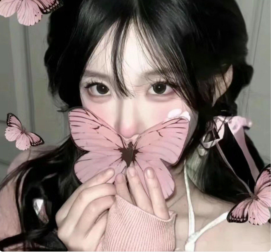 清新简约女头像