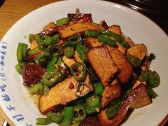 皇帝椒炒香干-吃饭皇帝大土家民族菜(正大广场店)