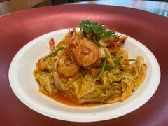 大虾炒白菜-山东宾馆·齐鲁苑餐厅