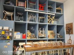 面包甜点陈列柜-微焙咖啡工厂(海峡创意产业园·红坊店)