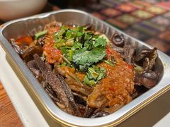 锡纸烤鹿茸菇-云海肴·汽锅鸡·云南菜(美罗城店)