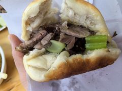 -京东一绝西海子西园烧饼夹肉
