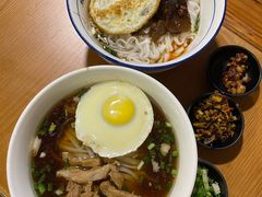 肉丝肉饼蒸蛋-矮子粉店1985·长沙米粉(湘春路店)