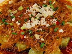 蒜蓉粉丝蒸丝瓜-宁夏国强手抓羊肉·清真菜(未央路凤三店)
