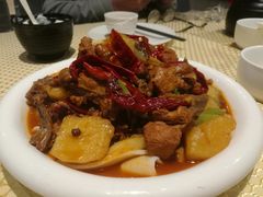 新疆大盘鸡-巴扎美食·新疆菜·西域歌舞表演餐厅(新疆大厦店)