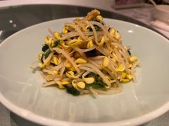 菠菜豆芽拌面筋-汉唐宴长安食府