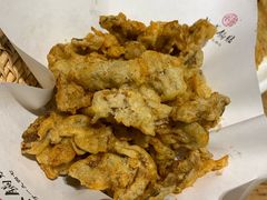 椒盐蘑菇-海富荣·锅贴·陕菜家常菜(阳光城店)