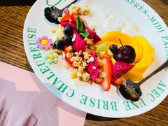 酸奶水果慕斯里-甜阿姨·天台花园私房菜(万松园店)