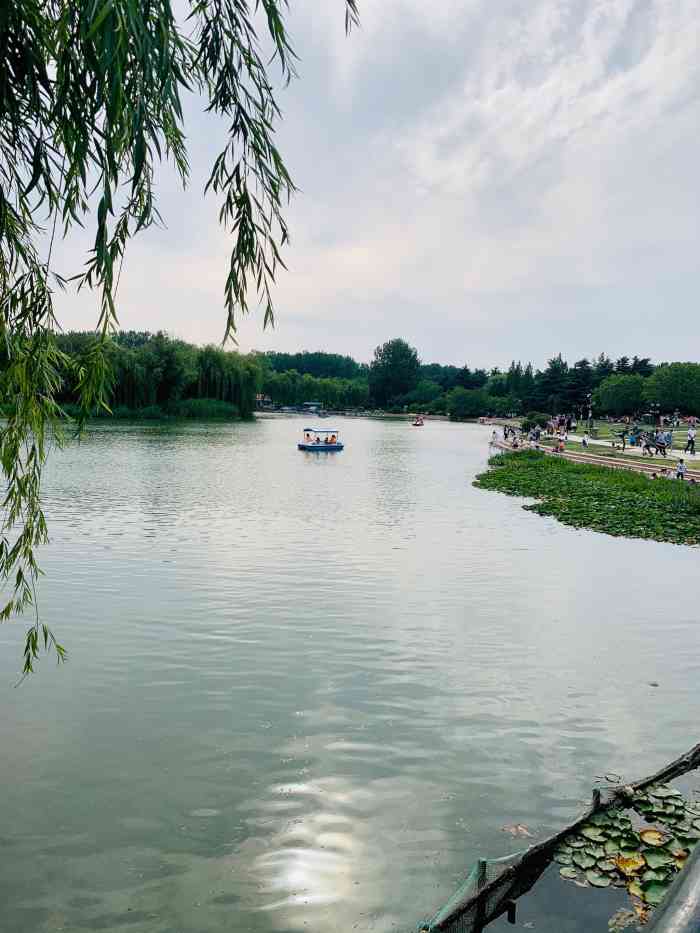 青岛奥林匹克雕塑文化园-"很大的公园,里面的人工湖据说是青岛最大的.