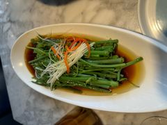 白灼丝瓜尖-懒人盐府人家(航天桥店)