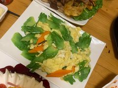 鸡蛋炒苦瓜-长寿参鸡汤(朝韩风情街店)