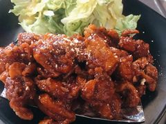 韩式辣子鸡-MI WU FACTORY米屋美食工厂餐厅(绿地店)