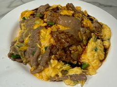 牛肉葱花滑蛋饭-深仔记茶餐厅(亚士厘道店)