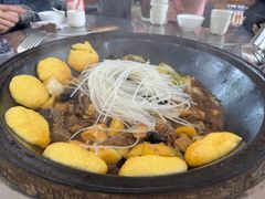 -粘豆包柴火铁锅炖